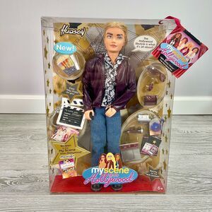 Vintage 2005 Mattel Barbie MyScene goes Hollywood HUDSON Y2K Doll Figure - NEW!